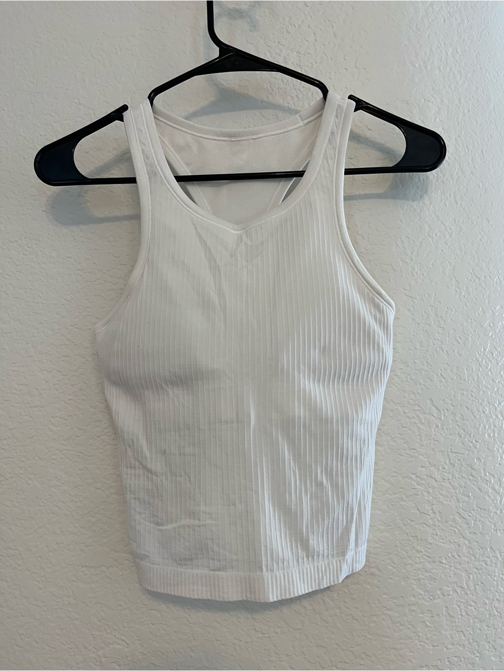 White Lululemon tank top